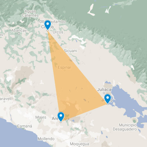 Das goldene Alpaka Dreieck von Peru