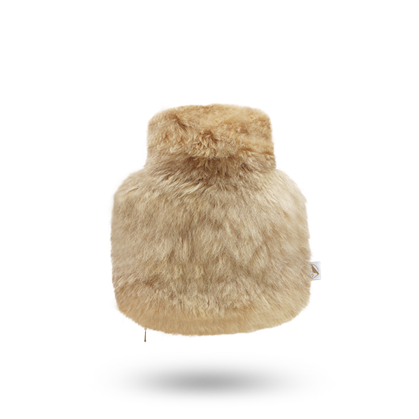 PachaPaca Alpaka Wärmflasche - Champagne - 0,6l