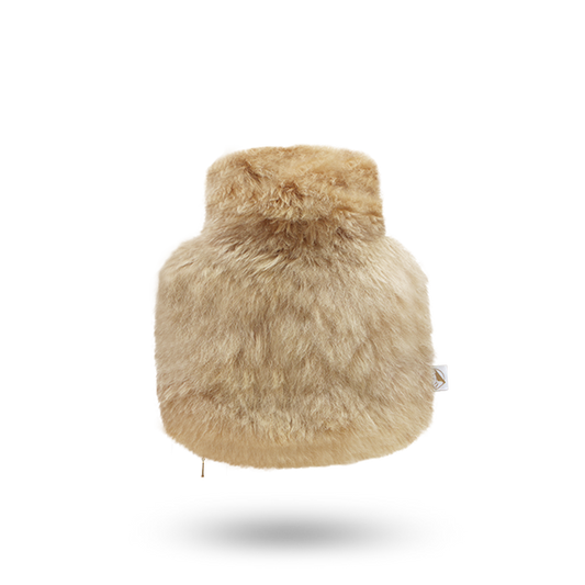 PachaPaca Alpaka Wärmflasche - Champagne - 0,6l