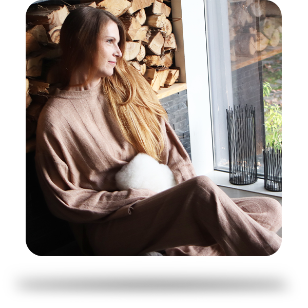 PachaPaca Alpaka Wärmflasche - Weiß - Lifestyle