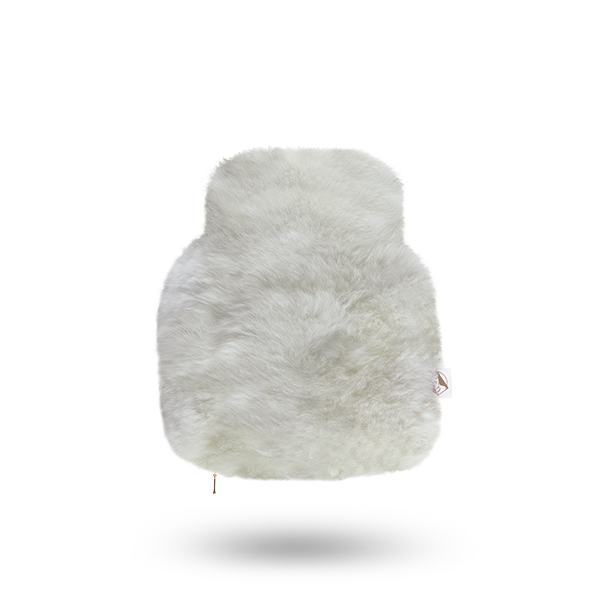 PachaPaca Alpaka Wärmflasche - Weiß - 0,6l