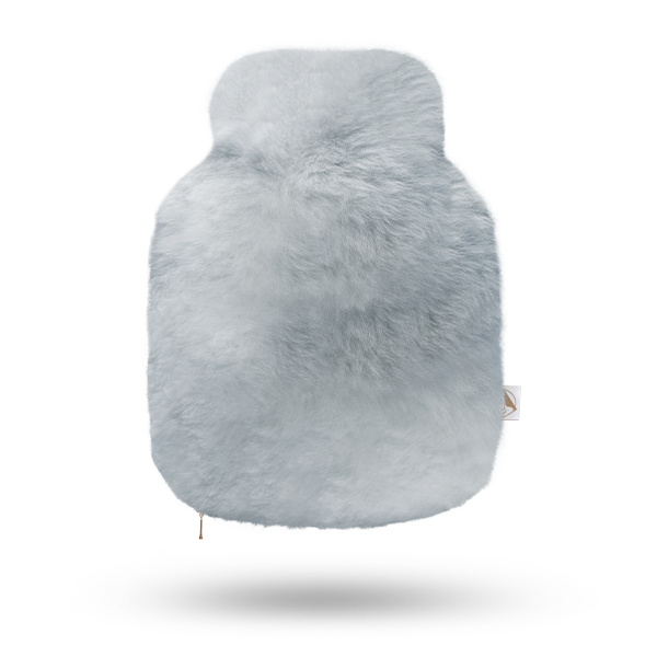 PachaPaca Alpaka Wärmflasche - Silber - 1,8l