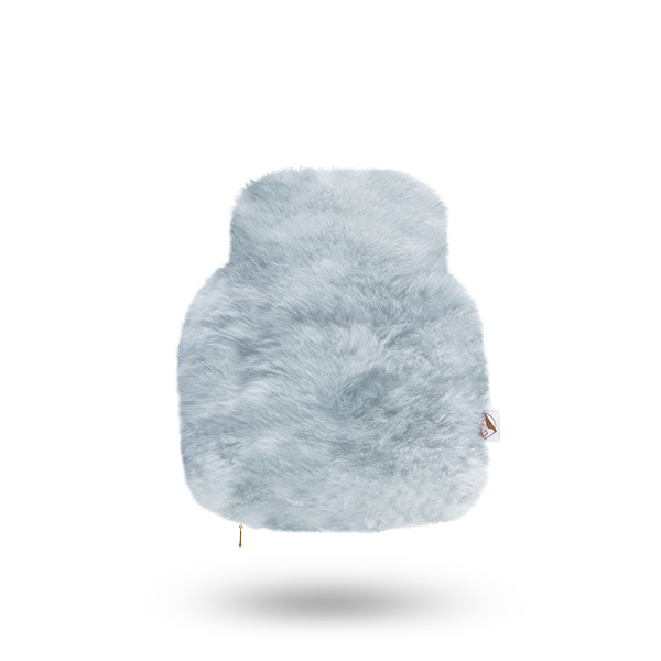 PachaPaca Alpaka Wärmflasche - Silber - 0,6l